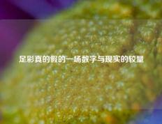 足彩真的假的一场数字与现实的较量